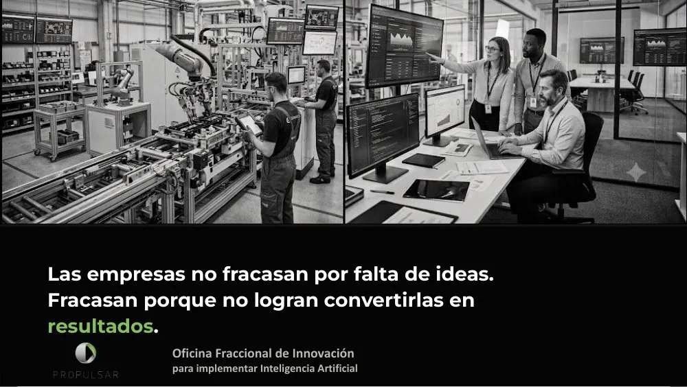 Portada del brochure de Oficina Fraccional de Innovación